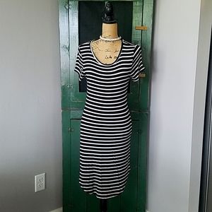 Stripped Jersey Dress